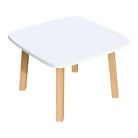 Tavolino attesa Woody bianco Paperflow