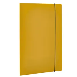 Cartella 3 Lembi HOLOS in PP giallo sabbia 25x35cm Fellowes