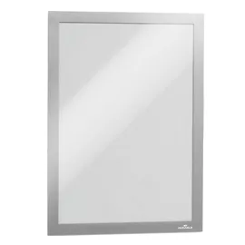 Conf.10 Cornici adesive Duraframe® A4 21x29,7cm argento Durable