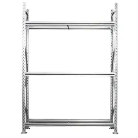 Scaffale 3 ripiani in acciaio per pneumatici 150x50cm H200cm Tecnotelai