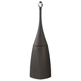 Portascopino da terra EColored 12 x 12 x 48cm vesuvian black Mar Plast