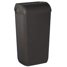 Cestino gettacarte EColored con coperchio 33,5x22,5x54,5cm vesuvian black Mar Pl