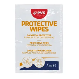 Conf 10 salviette impregnate di repellente anti zanzara in bustine da 3ml cad PV