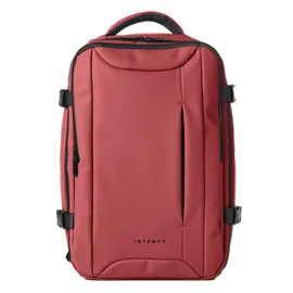Zaino Cabin Bag Drop2Go gomma antipioggia dim. 25x20x40cm bordeaux InTempo