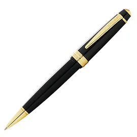 Penna sfera Bailey Light punta F fusto nero/oro Cross