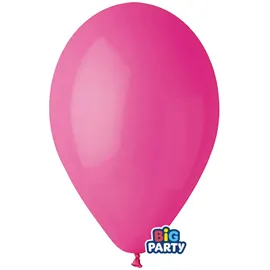 Busta 10 palloncini in lattice D30cm Fucsia Big Party