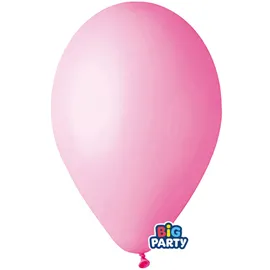 Busta 10 palloncini in lattice D30cm Rosa Big Party