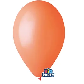 Busta 16 palloncini in lattice D26cm Arancione Big Party