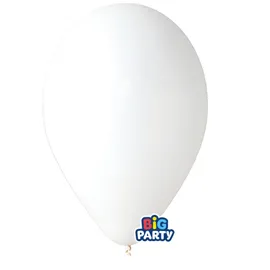 Busta 16 palloncini in lattice D26cm Bianco Big Party
