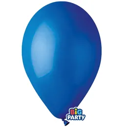 Busta 16 palloncini in lattice D26cm Blu Big Party