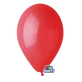 Busta 16 palloncini in lattice D26cm Rosso Big Party