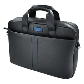 Cartella Blackform porta notebook 15.6'' ecopelle nero City Time