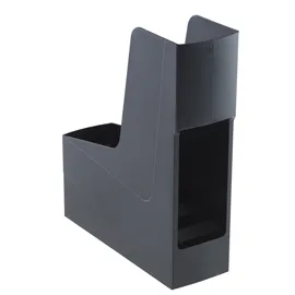 Portariviste G2D nero in PS riciclato 30x9x25,8cm Fellowes