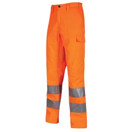 Pantaloni invernali alta visibilitA' Sirius tg M arancio fluo U-Power
