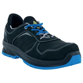 Calzatura di sicurezza Rossi S3S SR N 43 nero/blu Deltaplus