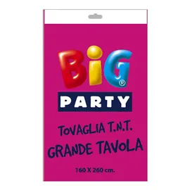 Tovaglia TNT 160x260cm fucsia Big Party