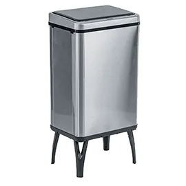 Gettacarte pieghevole Houdini 40L 35,5x26x71,5cm inox/nero Medial