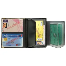 Porta documenti FLY patente/tessera sanitaria e card colori assortiti Alplast