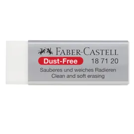 Gomma Dust Free vinile per matite grafite e colorate Faber-Castell