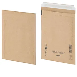 100 Buste imbottite 200x265mm D/14 AirPro Avana Green Bong
