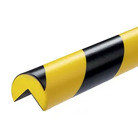 Profilo paracolpi angolare magnetico C25R giallo/nero 1m Durable