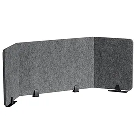 Pannello divisorio da scrivania EFFECT 160 pieghevole in feltro 1,6 m Durable