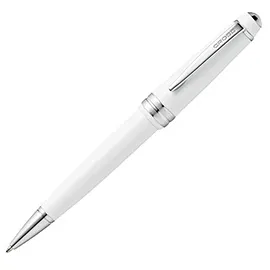 Penna sfera Bailey Light punta F fusto bianco/chromo Cross