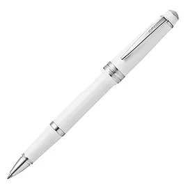 Penna roller Bailey Light punta F fusto bianco/chromo Cross