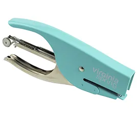 Cucitrice a pinza Virginia spring AZZURRO in scatola Iternet