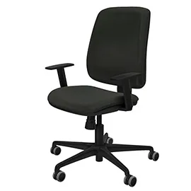 Sedia ergonomica Alares c/bracc regolabili nero Piqueras y Crespo