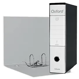 Registratore OXFORD G85 bianco dorso 8cm f.to protocollo ESSELTE