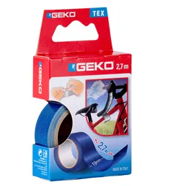 Nastro adesivo telato Tex blu 19mmx2,7mt Geko