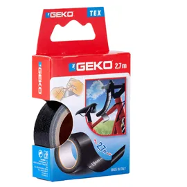 Nastro adesivo telato Tex nero 19mmx2,7mt Geko