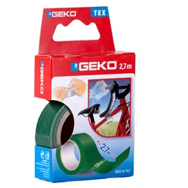 Nastro adesivo telato Tex verde 19mmx2,7mt Geko