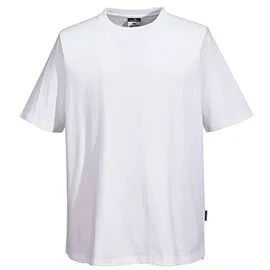 T-shirt chef unisex a maniche corte tg XL bianco Portwest