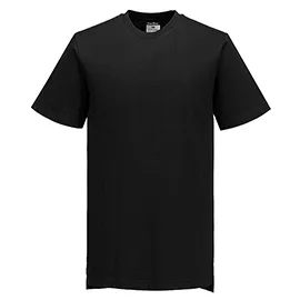 T-shirt chef unisex a maniche corte tg M nero Portwest