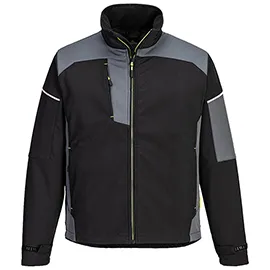 Giacca Softshell Texpel Splash Eco tg XL nero/grigio Portwest