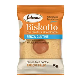 Biscotti farciti albicocca Biskotti  55gr Falcone
