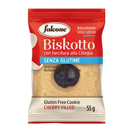 Biscotti farciti ciliegia Biskotti  55gr Falcone