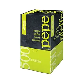 500 bustine monodose pepe nero 0,2gr