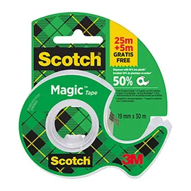 Nastro adesivo Scotch® Magic in chiocciola 810 19mmx25mt + 5m gratis