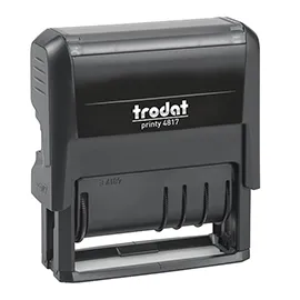Timbro Printy Eco 4817  P4 DATARIO+ POLINOMIO 3,8mm autoinchiostrante TRODAT