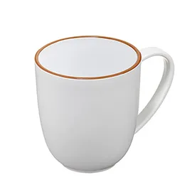 Tazza rPET 13x9,2x10,2cm bianco Leone