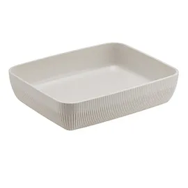 Vaschetta buffet Norway 32,5x26,5x7,5cm melamina avorio Leone