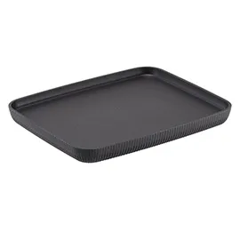 Vassoio buffet Norway 32,5x26,5x3cm melamina antracite Leone
