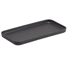 Vassoio buffet Norway 27,5x13,2x1,7cm melamina antracite Leone