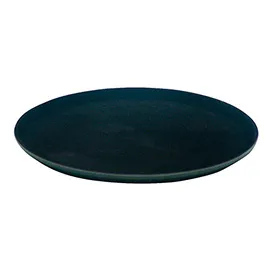 Vassoio antiscivolo rotondo D40cm PP nero Leone