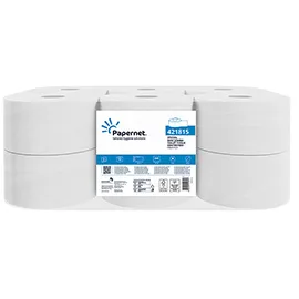 Carta igienica Centrefeed Mini Jumbo D19cm x 210m bianco Papernet