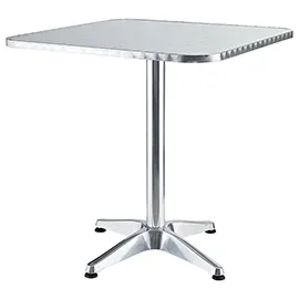 Tavolo quadrato in alluminio 60x60x70cm Verdelook