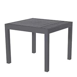 Tavolo Sardegna quadrato 90x90x74cm grigio Verdelook